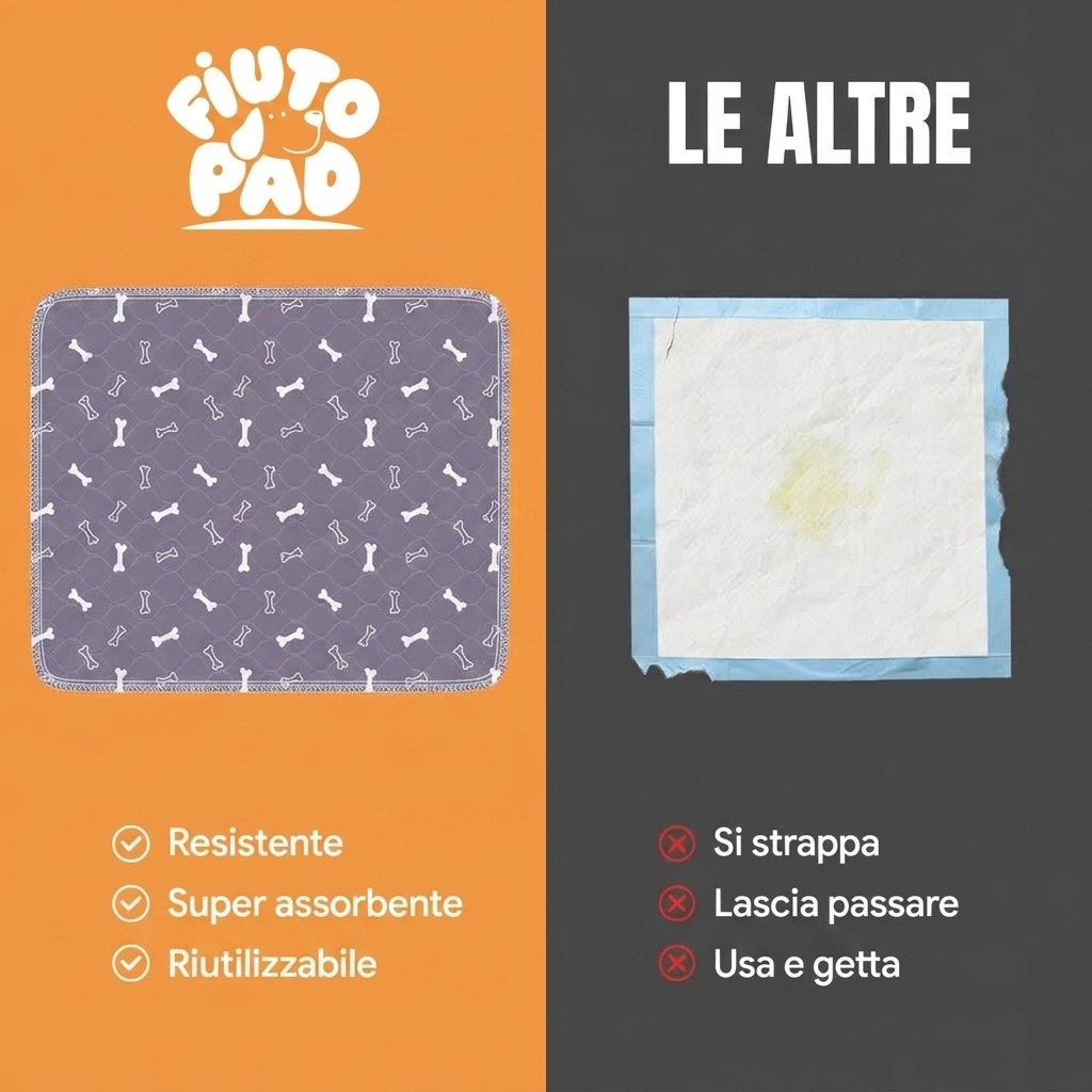 FiutoPad - la traversina lavabile che attira il cane