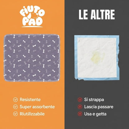 FiutoPad - la traversina lavabile che attira il cane