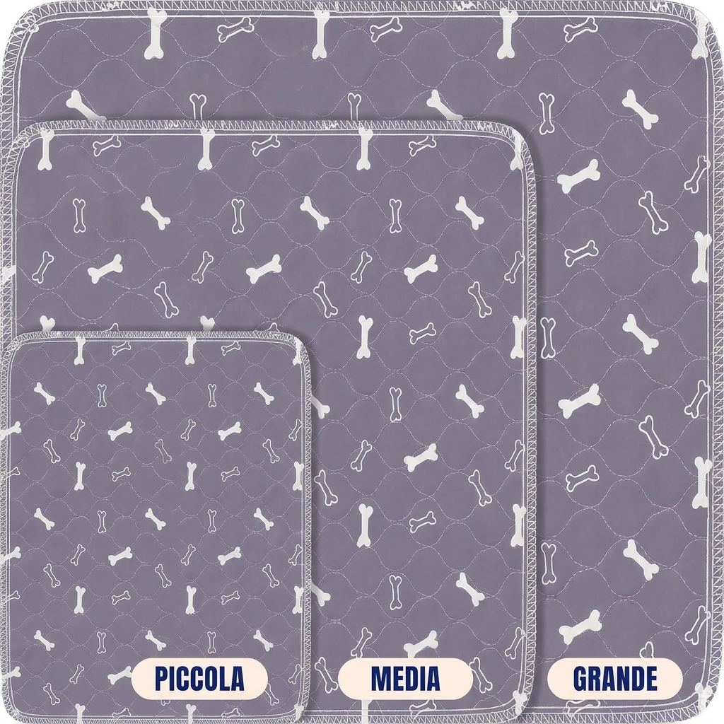 All three pad sizes comparison